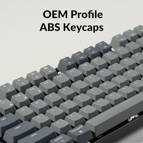 Keychron K8 Tenkeyless Wireless Mechanical Keyboard for Mac, White Backlight, Bluetooth, Multitasking, Type-C Wired Gaming Keyboard for Windows with Brown Switch