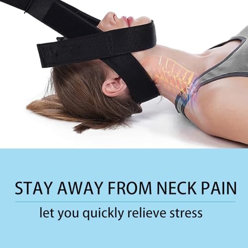 Y Neck Stretcher Strap, Cervical Traction Device with Handle