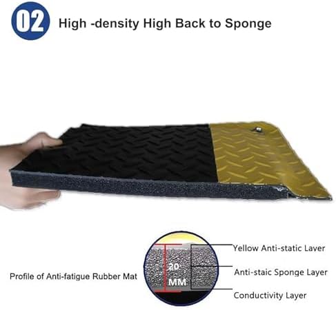 Anti-Fatigue Heavy Duty Diamond Plate Floor Mat