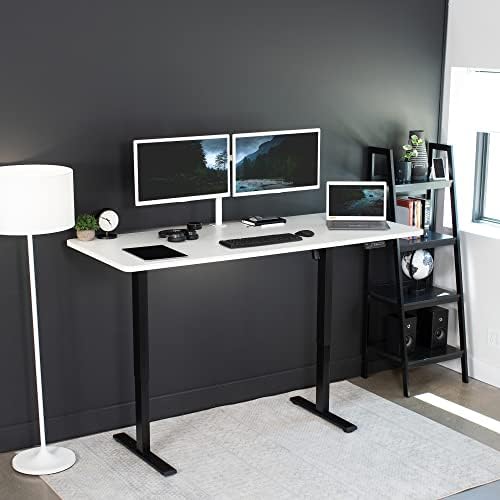 VIVO White 71 x 30 in Standing Desk, DESK-KIT-1B7W