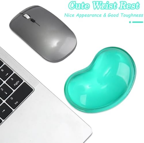 Gel Keyboard & Mouse Wrist Rest Set - Keyboard Wrist Rest Pad & Mouse Support for Office Gaming Pad Computer Laptop Ergonomic Comfortable Pain Relief- Pad Set (Mouse Support Only)