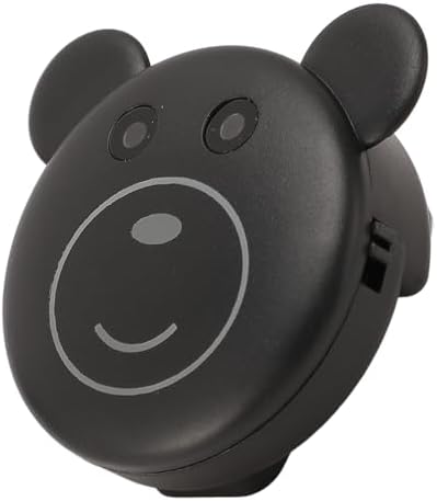 Pilipane Clip On Smart Posture Reminder for Kids Reading Distance Monitoring Intelligent Posture Alarm Trainer (Black)