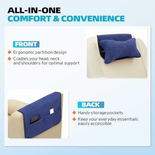 Recliner Head Pillow for Neck, Recliner Pillow for Headrest, Sofa, Chair