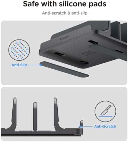 Spigen Vertical Laptop Stand Holder for Desk