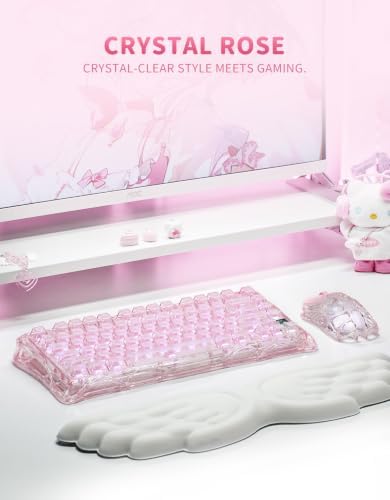 GravaStar Mercury K1 Lite 75% Wireless Mechanical Gaming Keyboard RGB