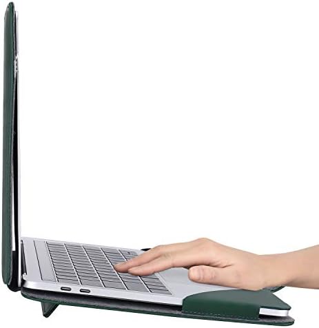 MOSISO PU Leather Sleeve Case Compatible with MacBook Air 13.6 inch