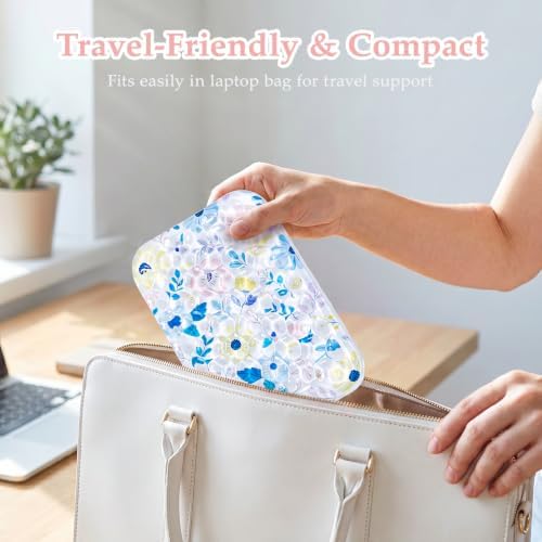 Ospelelf Gel Elbow Rest Pad, Ergonomic Arm Support for Desk, Daisy