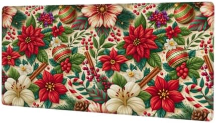 Christmas Large Mouse Pad Non-Slip Rubber Long Gaming Desk Mat