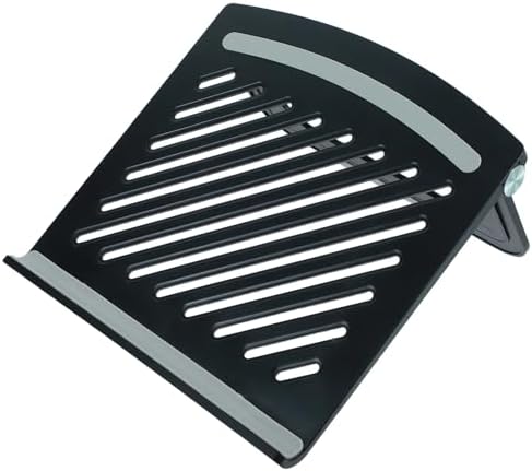 Adjustable Laptop Stand for Laptop and Menu, Black Desktop