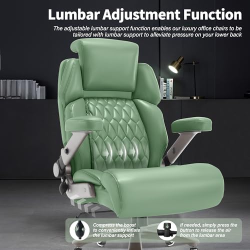 Big and Tall Office Chair 700lbs, Ergonomic High Back Computer Desk Chair