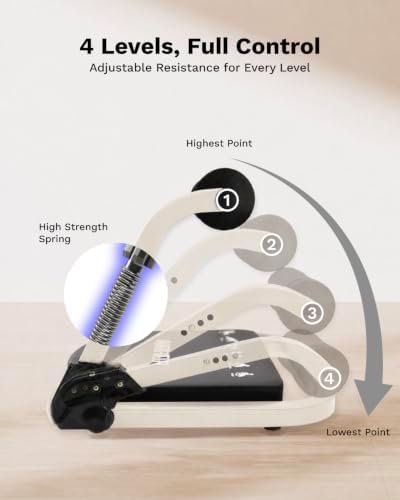 AIRHOP Ab Machine 4-Speed Auto Rebound Sit Up Abdominal Trainer Home Gym