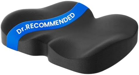 Benazcap Memory Foam Seat Cushion, Ergonomic Office Chair Pressure Relief