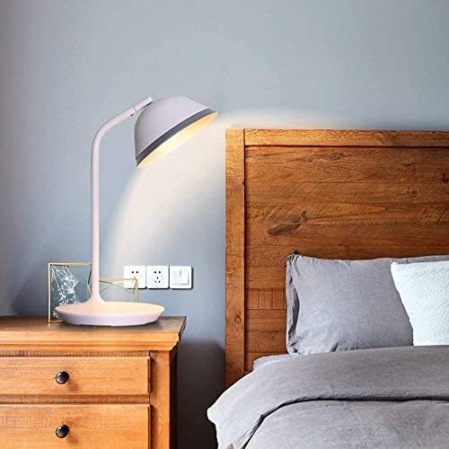 LED Desk Lamp with Eye Protection - 2700K Warm Light for Bedroom, College, and Office Use