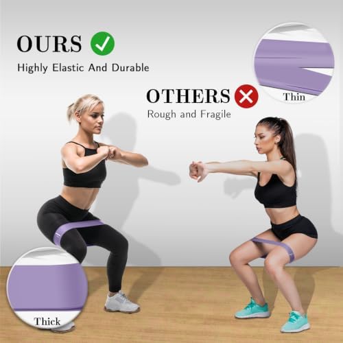 Resistance Bands for Working Out, 5 Levels Elastic Exercise Bands