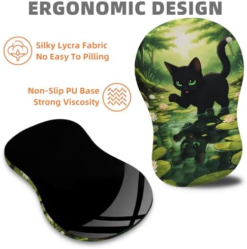 Ergonomic Mouse Pad Wrist Support for Carpal Tunnel Pain Relief