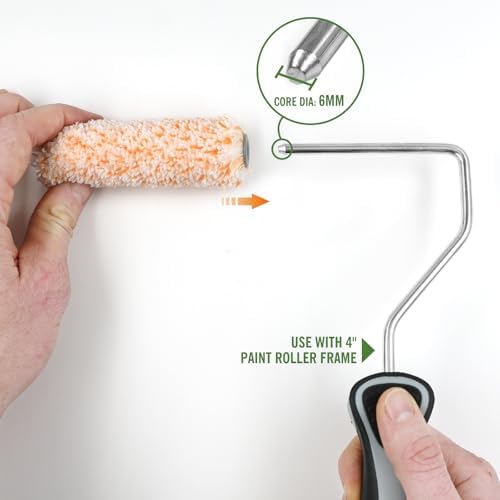 ROLLINGDOG 4 inch Small Paint Roller Sleeves