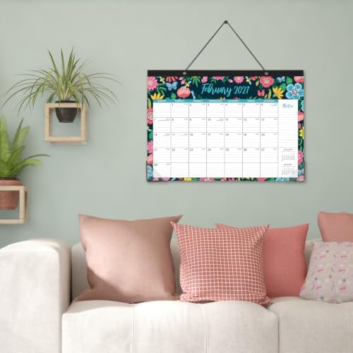 Desk Calendar 2026-2027 - Jul 2026 - Dec 2027, Large Monthly Desk Calendar 18 Months, 17" x 12", Desk Pad, Large Ruled Blocks, To-do List & Notes, Best Desk/Wall Calendar for Planning or Organizing