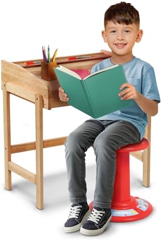 JAKKS Pacific Kid's Mickey Mouse Wiggle Stool Wobble Stools for Seating - Active Learning Stool for Kids, Sitting Balance Chair, Kids Stand Up Stool, Seating Wobble Chair