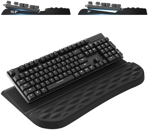 Laborio Wrist Rest with Keyboard Stand Ergonomic Computer Wrist Support Pad