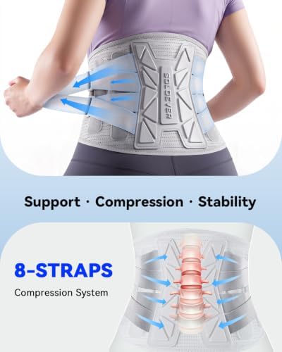 Back Brace for Women Men Lower Back Pain Relief with Bionic Support System