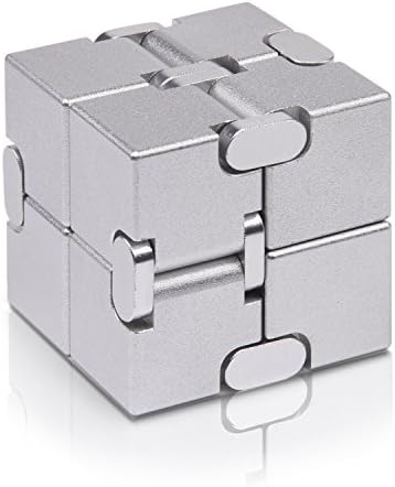 JOEYANK Fidget Cube Metal Infinity Cube for Stress and Anxiety Relief/ADHD