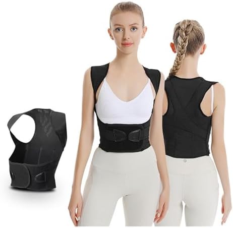 Posture Corrector for Men and Women – Lightweight, Adjustable Support for Neck, Shoulder, and Back Pain Relief – Invisible Under Clothing Posture Corrector(S)