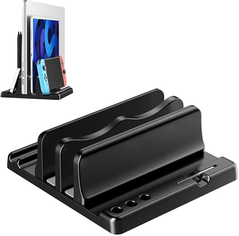 Vertical Laptop Stand, Adjustable 4 in 1 ABS