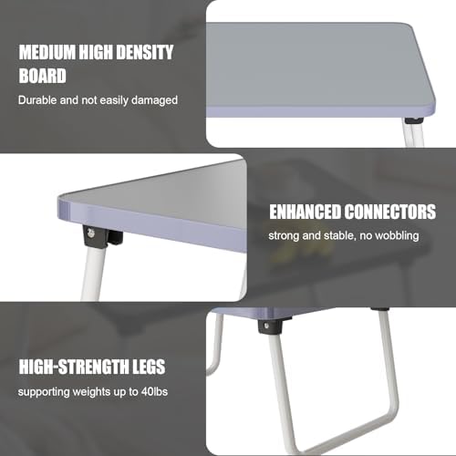 Foldable Lap Desks Laptop Tray for Bed or Couch