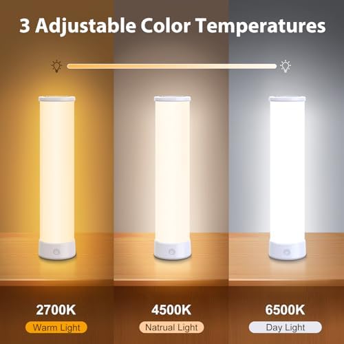 Light Therapy Lamp 15000 Lux, UV-Free Happy Sunlight Lamps with 3 Color Temperatures, Adjustable Brightness, Timer & Memory Function, Full Spectrum Light with Remote Control for Home, Happy Life