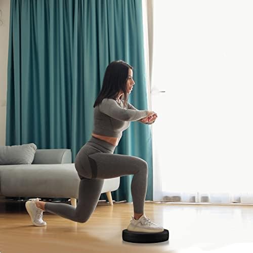 Deekin 2 Pcs Foam Balance Pad Non Slip for Core Strength Rehab, Oval Style