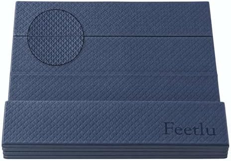 Foldable Yoga Mat, 72" x 24", 6/8/10/12mm