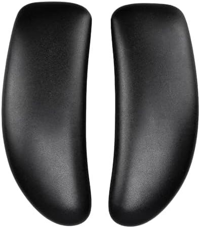 MingYi.office Vinyl Arm Pads Caps for Humanscale Freedom Office Chair, Only Available for Standard Arm (Height Adjustable), Can Not Fit The Advanced Arm, Black, 1 Pair.
