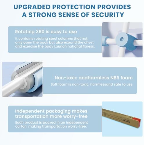 Yoga Stick - Posture Correction Stick - Posture Stick - Back Crack Corrector - Child Adult Hump Corrector - Neck Hump Corrector - Crack Corrector - Back Bulge 26-40in