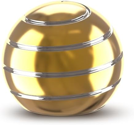 Kryfa 1.54in Kinetic Desk Toy ADHD Stress Relief Gift Adults, Gold