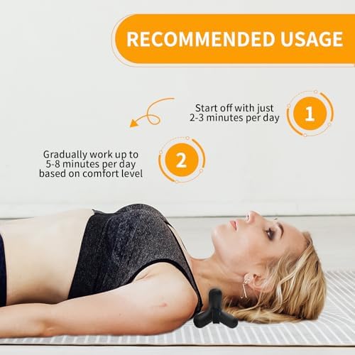 Occipital Release Tool for Neck, Suboccipital Release Tool and Shoulder Trigger Point Massager, Deep Tissue Acupressure Massage Tool for Headache, TMJ and Cervical Tension Relief, Hands-Free Design