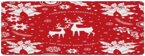 Christmas Large Mouse Pad Non-Slip Rubber Long Gaming Desk Mat