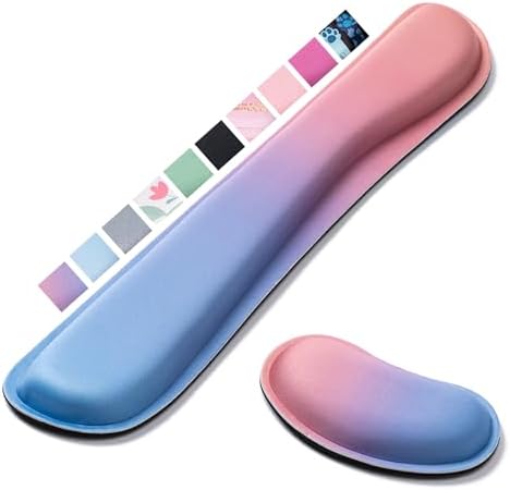 Hoewina Keyboard Wrist Rest,Ergonomic Wrist Support for Keyboard,Gradient