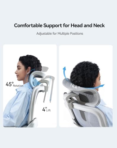 SIHOO B100 SE Soft Ergonomic Office Chair, Desk Chair with Lumbar Support