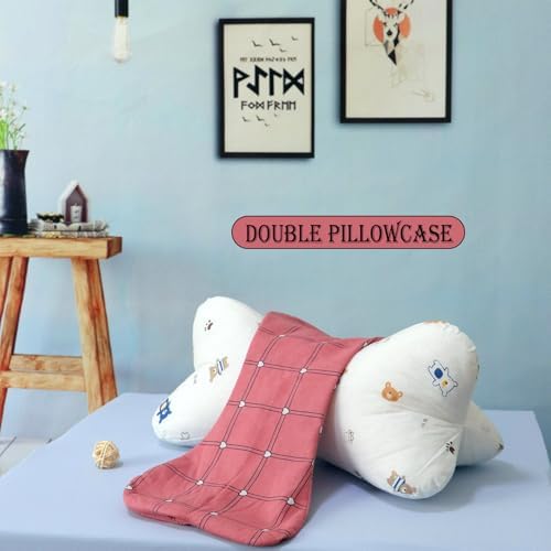 Neck & Cervical Pillows Dog Bone Shaped Travel Neck Pillows With Washable Removable Cover For Car Bus Truck Driving Comfort Head Rest Support Bone Pillows For Neck Chiropractic Pillow ( Size : B )