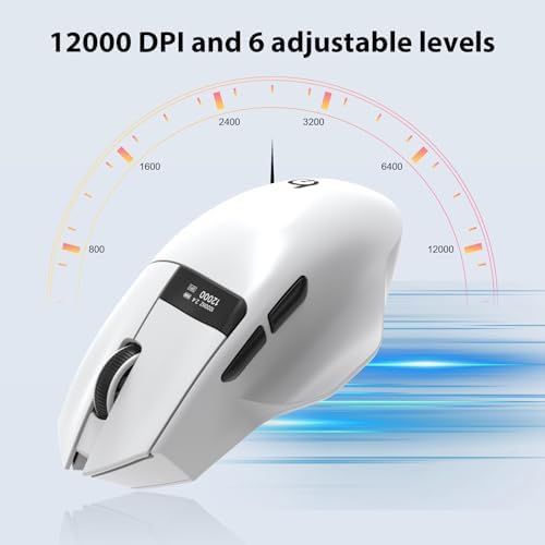 G9Pro Wireless Bluetooth Mouse with LED Screen Display