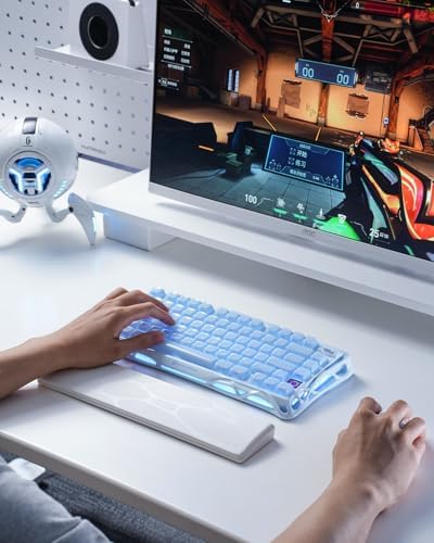 GravaStar 75% Keyboard Wrist Rest Pad - White