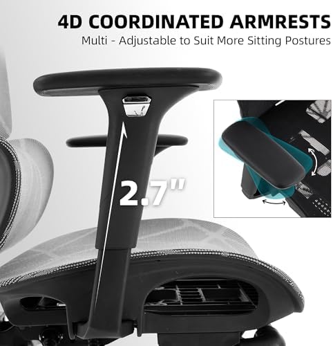 Ergonomic Office Chair, Mesh Computer Chair