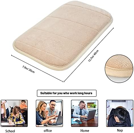 2 Sets Upgrade Computer Wrist Elbow Pad, DILIBRA Portable Memory Foam