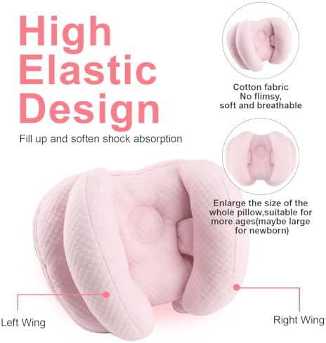 KAKIBLIN Baby Head Pillow, Baby Neck Support Pillow