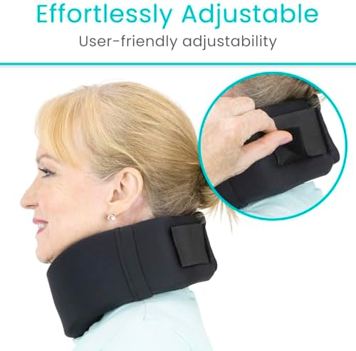Vive Neck Brace Cervical Collar - Soft Foam for Neck Pain, Sleeping