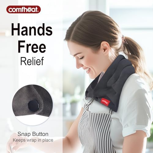 Microwave Heating Pad for Neck Pain Relief Moist Heat FSA Eligible