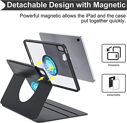 Case with Keyboard for iPad (A16) 11th/10th Generation Upgraded
