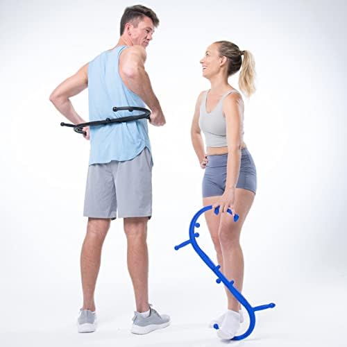Body Back Buddy Elite Back Massager & Neck Massager for Pain Relief, Black