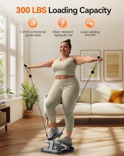 Niceday Steppers for Exercise at Home, Mini Stepper with 300LBS Capacity