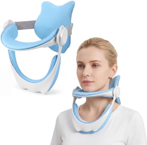 Neck Brace for Neck Pain and Support, Adjustable & Foldable Design